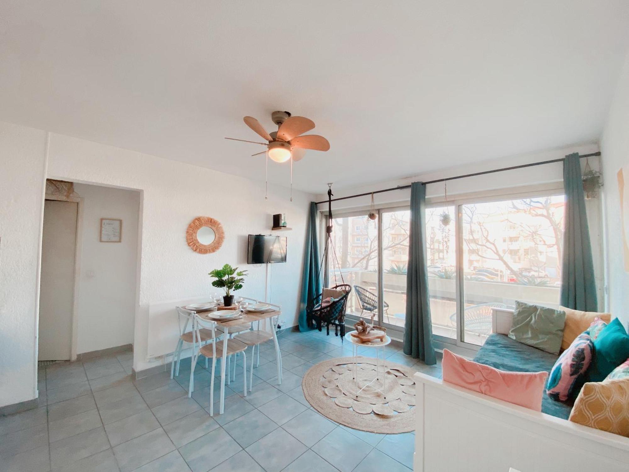 Superbe T2 Au Calme Avec Balcon Sur La Marina - 10 Apartamento Canet Exterior foto