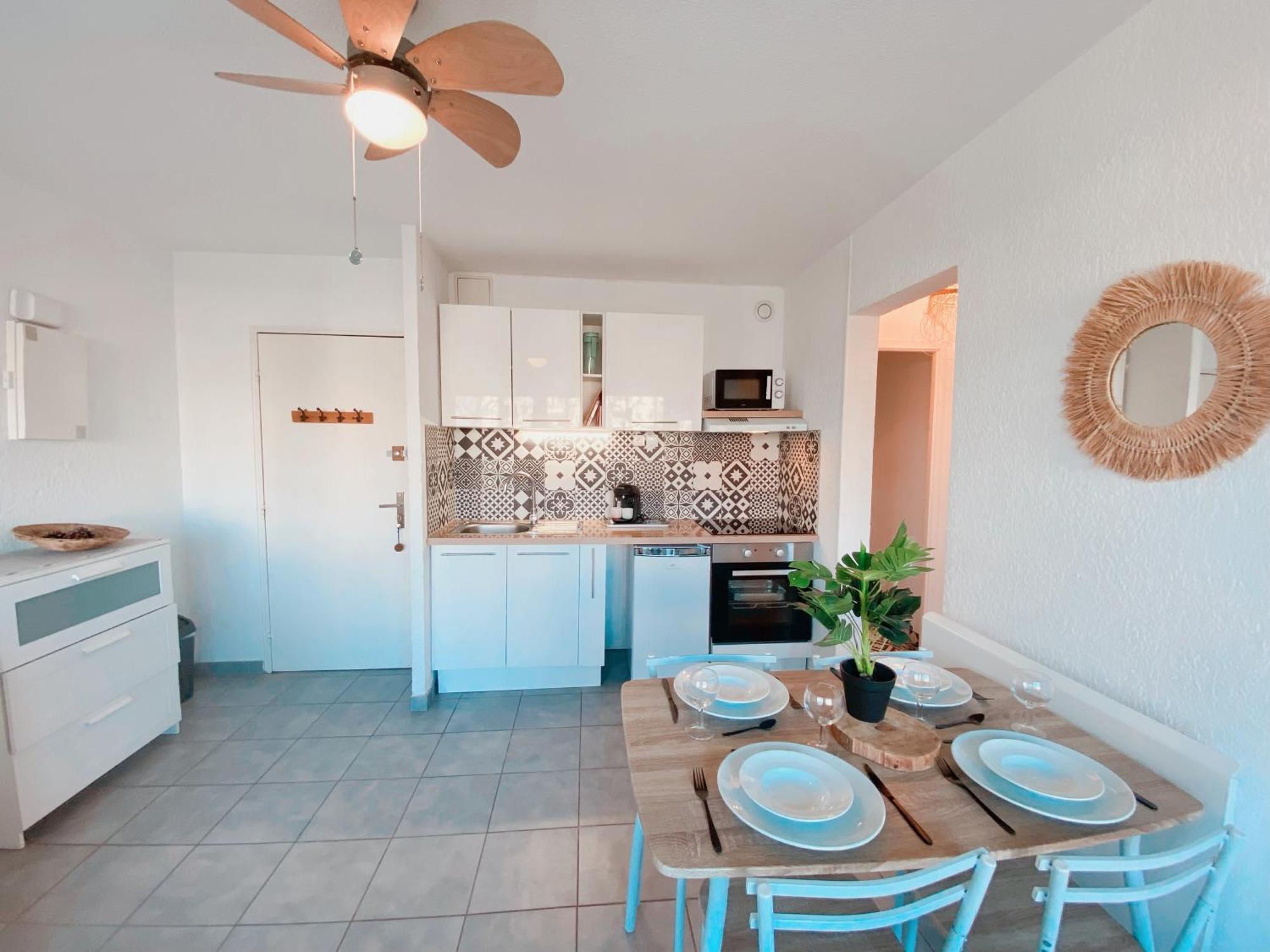 Superbe T2 Au Calme Avec Balcon Sur La Marina - 10 Apartamento Canet Exterior foto