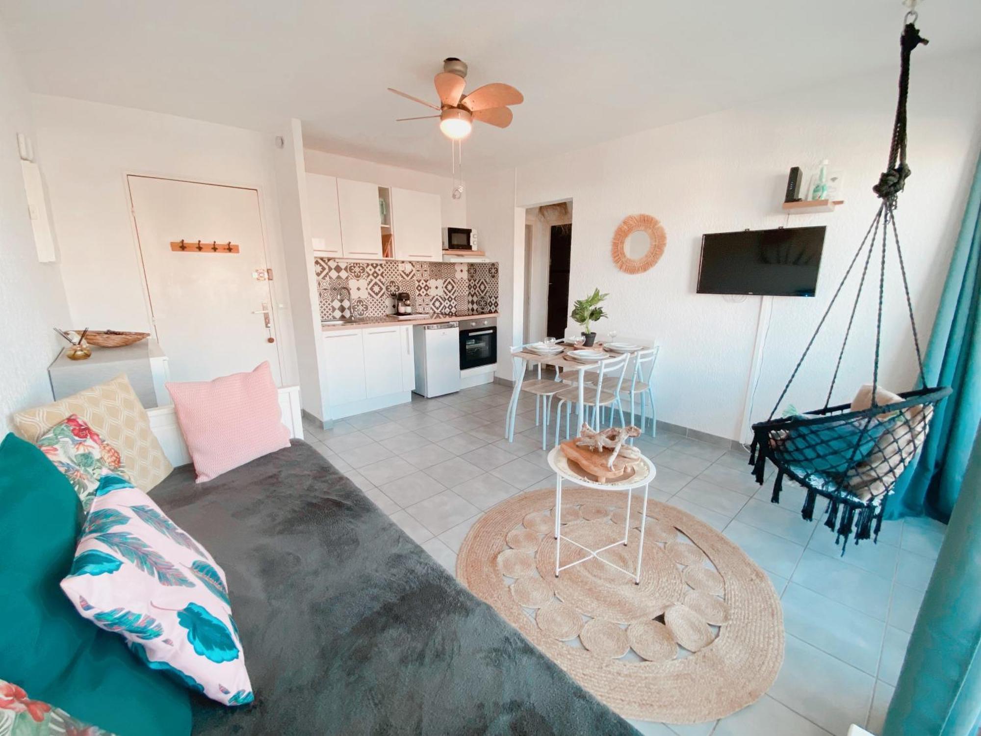 Superbe T2 Au Calme Avec Balcon Sur La Marina - 10 Apartamento Canet Exterior foto